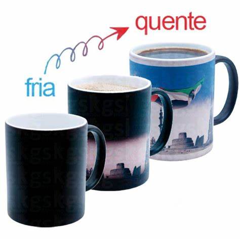 Canecas Mágica Personalizáveis(Opção outras cores por encomenda(3€))